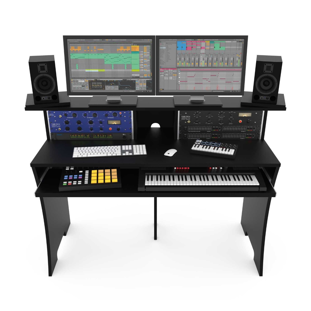 Glorious Workbench black - Front View
