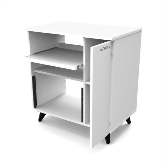 Glorious Modular Side Rack White / Furniture for DJs