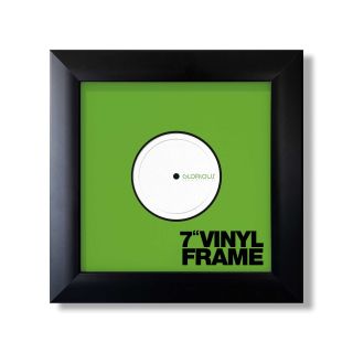 Glorious Vinyl Frame Set 7'' Black - Front View