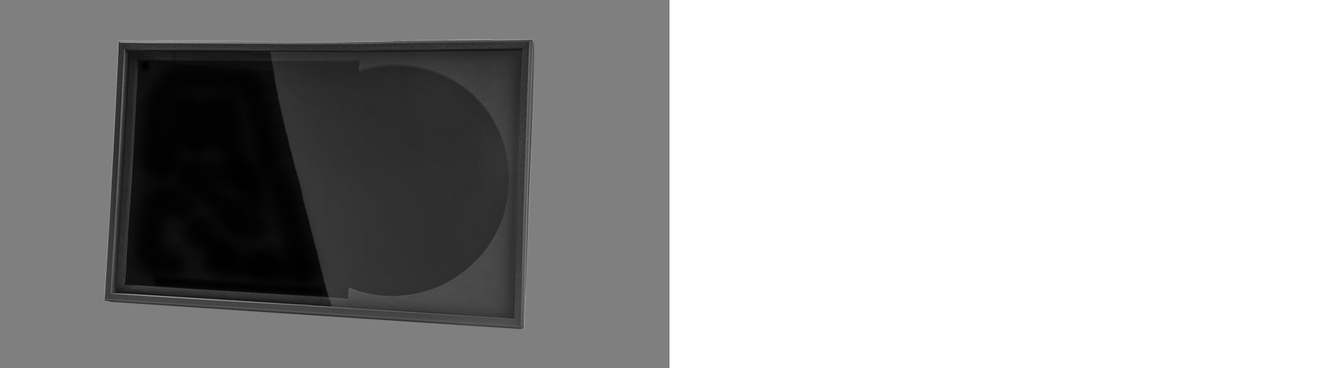 Glorious Record Display Frame Black